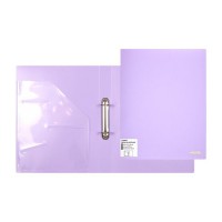 Папка на кольцах "Pastel" A4 (240x310x30 мм) 2 кольца &Oslash; 25 мм, 650 мкм, фактура "песок"