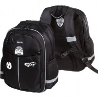 Рюкзак "Lifestyle. Adventure Zone" школьный 37x28x16 см (16 л) 500 г, плотный износостойкий полиэстер с водоотталкивающей пропиткой и rip-stop, 2 отделения на молнии (одно с уплотненным отделением для ноутбука до 15 дюймов и книг и карманом для 