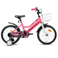 Велосипед 16" Rocket Basic, цвет розовый