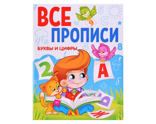 Все прописи А5. Буквы и цифры