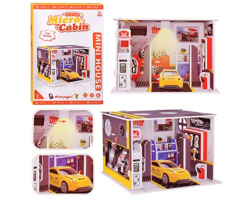 Конструктор "Автомастерская" 3D (41дет.) в коробке