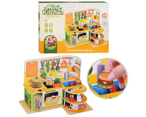 Конструктор "Мини кухня" 3D (42дет.) в коробке