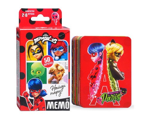 Настольная игра Мемо "Леди Баг"