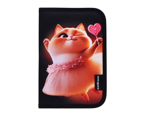 Пенал-книжка без наполнения 135x205x30мм Prima Cat