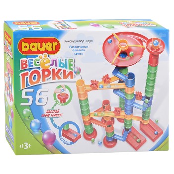 Конструктор 583 Игровой набор "Весёлые горки" 56