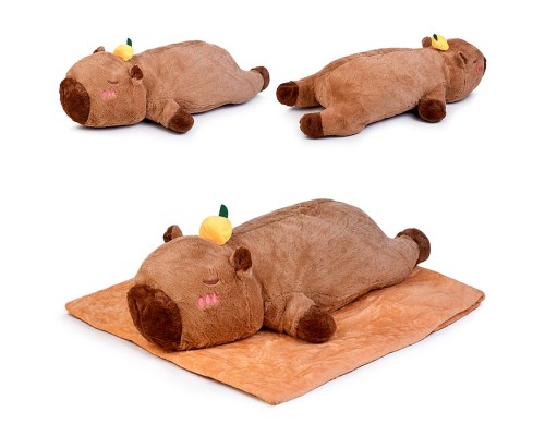 Мягкая игрушка "Капибара" 65 см.