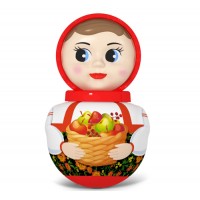 Неваляшка малая "Девочка" (п/пакет)