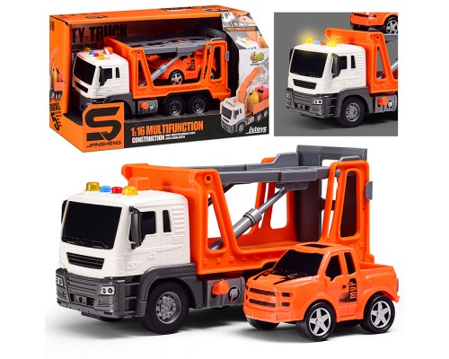Машина "Автоцистерна" 1:16 (свет, звук) в коробке