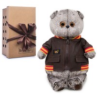 Кот Басик в кожаной куртке (В1)