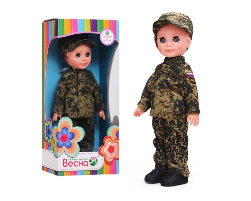 Кукла Данил военный