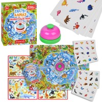 Настольная игра со звонком "Глаз-Алмаз. Животный мир"