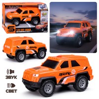 Машина  "Вездеход" 1:24 (свет, звук) в коробке