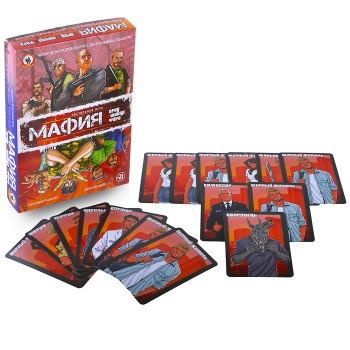 Настольная игра "Мафия" Город. Тишина. Афера