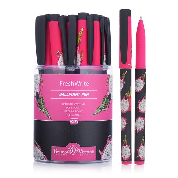 Ручка шариковая "FreshWrite. Fresh & fruity. Питахайя" 0.7 мм, синяя