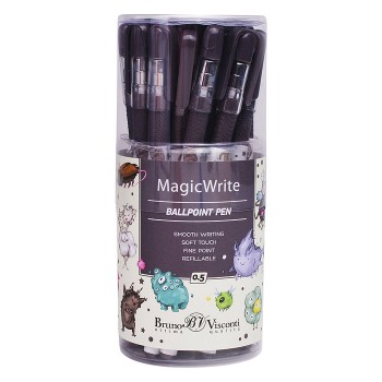 Ручка шариковая "MagicWrite. Монстрики" 0.5 мм, синяя