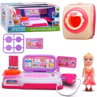 Касса "Магазин игрушек" (свет, звук) в коробке