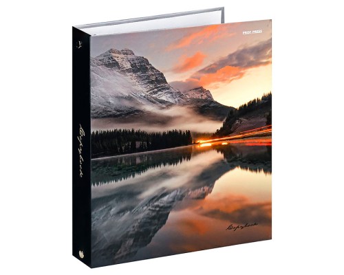 Тетрадь 80л. клетка "Тихая природа" (на кольцах)