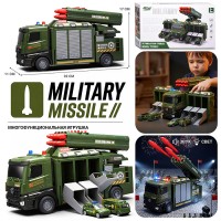 Машина -Трек "Воентрак" (свет, звук) в коробке