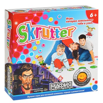 Игра Skrutter тип 2 Мафия (аналог твистер)