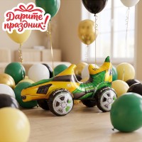 Интерьерное украшение Фигура-шар "Мопед"