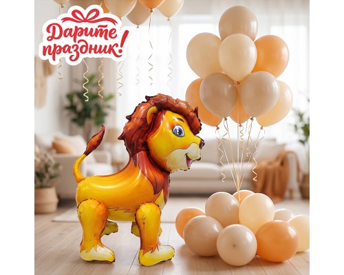 Интерьерное украшение Фигура-шар "Львенок"