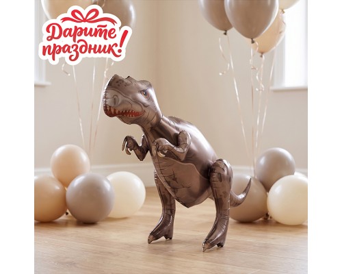 Интерьерное украшение Фигура-шар "Динозавр" (тиранозавр)