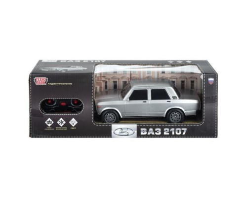 Машина р/у LADA Ваз-2107 26 см, свет, серебристый