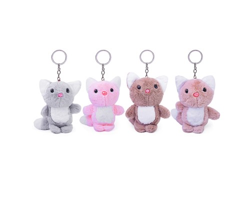 Мягкая игрушка-брелок "Кошка Сима" 18 см.