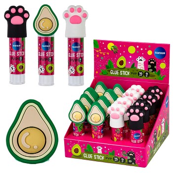 Клей-карандаш "Avocado & Paw" пвп 9 гр.