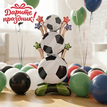 Интерьерное украшение  Фигура-шар "Три мяча"