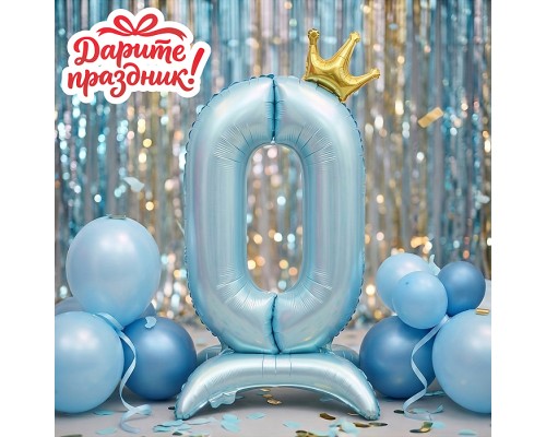 Интерьерное украшение Фигура-шар "Цифра 0"