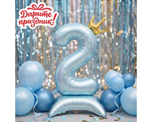 Интерьерное украшение Фигура-шар "Цифра 2"