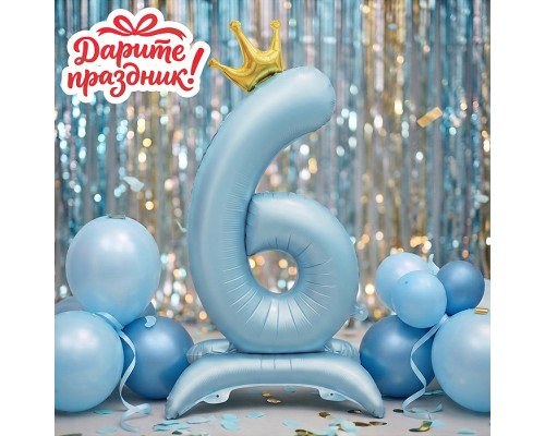 Интерьерное украшение Фигура-шар "Цифра 6"