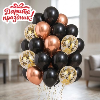 Украшение интерьерное Фонтан из шаров "Элегантность" 30 шт.