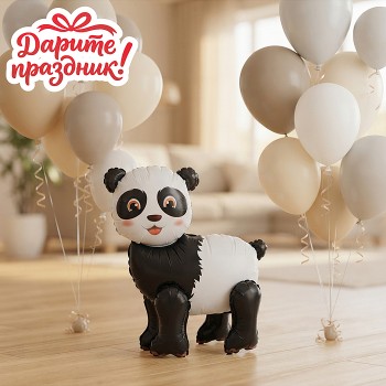 Интерьерное украшение Фигура-шар "Панда"