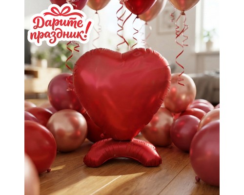 Интерьерное украшение Фигура-шар "Сердечко"