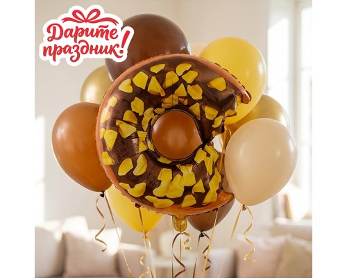 Интерьерное украшение "Фигура-Шар. Донаты"