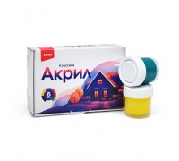Краски акриловые 6 цв. по 15 мл. Классика