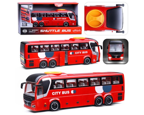 Автобус "Городской"1:16 ( свет, звук) в коробке