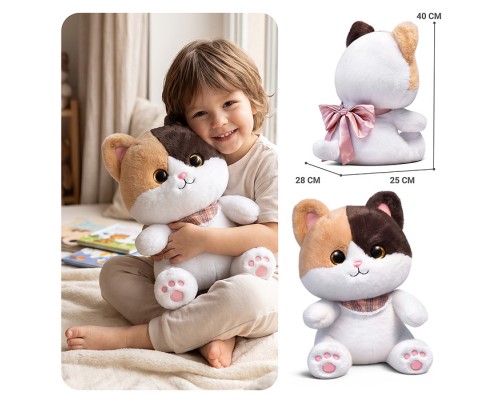 Мягкая игрушка "Кошка трёхцветик" 80 см