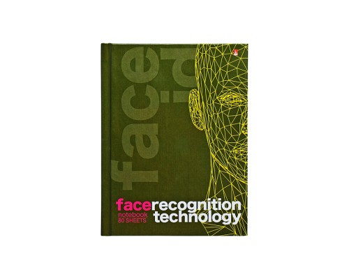 Блокнот-престиж А6 80 л. "Face ID"