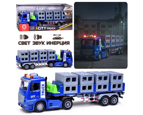 Машина "Грузоперевозчик" в коробке