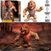 Игрушка интерактиная "Лев" (свет, звук) в коробке