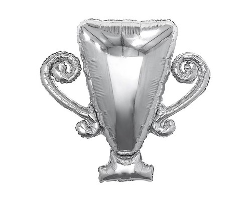 Шар (36''/91 см) Фигура, Кубок Чемпиона, Серебро, 1 шт. в уп.