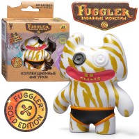 Коллекционная фигурка Золотой Медвежонок, 1 шт. в коробке с окном, Fuggler Gold Edition