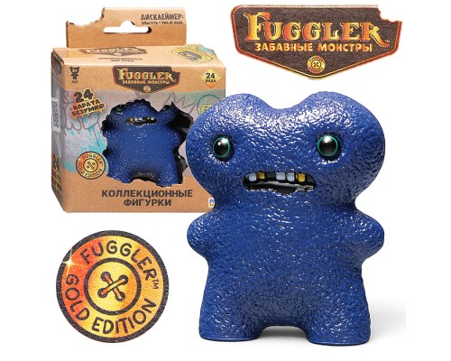 Коллекционная фигурка Золотой Волк, 1 шт. в коробке с окном, Fuggler Gold Edition