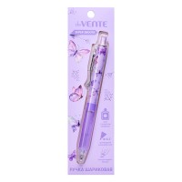 Ручка шариковая автоматическая "Aroma Perfume" d=0,7 мм, ультра гладкое письмо, пластиковый корпус с клипом и ароматизированным каучуковым держателем с цветочными нотками, цвет чернил синий, в блистерной упаковке