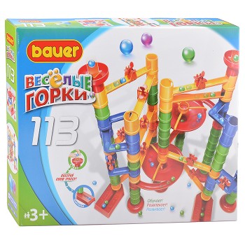 Конструктор 609 Игровой набор "Весёлые горки" 113