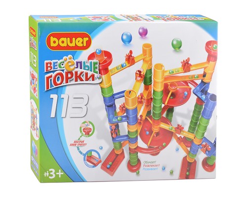 Конструктор 609 Игровой набор "Весёлые горки" 113