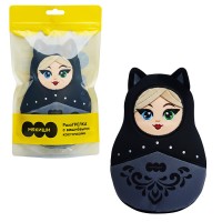 Игрушка с вишнёвыми косточками "Кошка Матрёшка"
